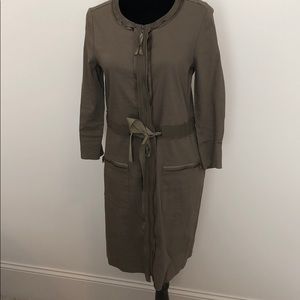 Ellie Tahari for Nordstrom khaki dress NWT